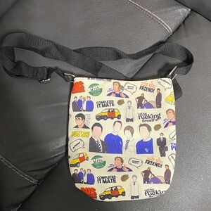 Graphic Print CrossBody Bag